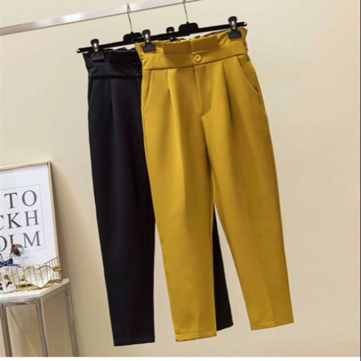 Quần baggy cạp cao 