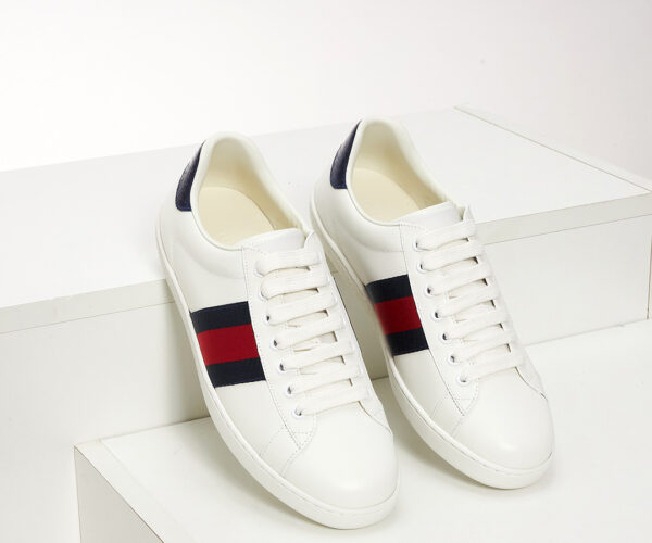 Gucci Ace White Blue Red Like Auth