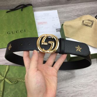 Thắt lưng Gucci siêu cấp họa tiết ong sao TLGC81