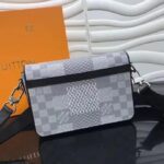 Túi đeo chéo Louis Vuitton like au Studio Messenger White Damier Graphite TDCLV30