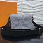 Túi đeo chéo Louis Vuitton like au Studio Messenger White Damier Graphite TDCLV30