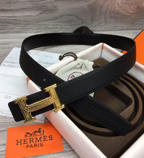 Thắt lưng Hermes like au họa tiết khóa rạn TLH47