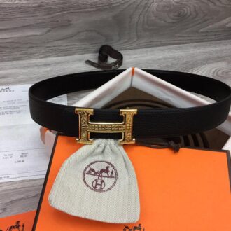 Thắt lưng Hermes like au họa tiết khóa rạn TLH47