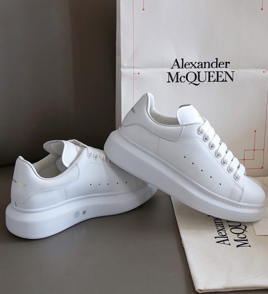 Giày Alexander McQueen siêu cấp in White full trắng GMCQ01