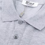 Áo Polo nam Dior CD Icon màu xám Like Auth