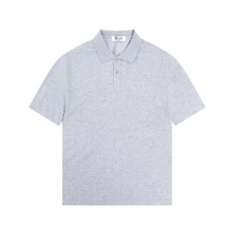 Áo Polo nam Dior CD Icon màu xám Like Auth