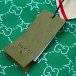 Áo Polo Gucci GG Stretch Cotton Polo Màu Xanh Green