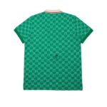 Áo Polo Gucci GG Stretch Cotton Polo Màu Xanh Green