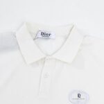 Áo Polo nam Dior CD Icon White màu trắng Like Auth