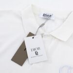 Áo Polo nam Dior CD Icon White màu trắng Like Auth