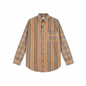 Áo Sơ Mi Burberry Classic Fit Patchwork Cotton Poplin Shirt