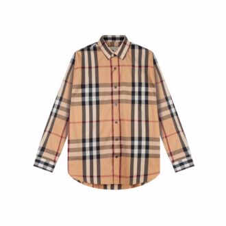 Áo Sơ Mi Burberry tay dài họa tiết caro truyền thống