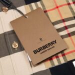 Áo Sơ mi tay dài Burberry Logo Print Patchwork Check Shirt