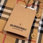 Áo Sơ mi tay dài Burberry Trafford with logo kẻ caro