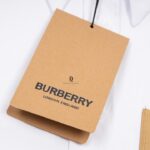 Áo Sơ mi tay dài Burberry Trafford with logo màu trắng