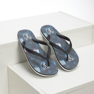 Dép tông Louis Vuitton họa tiết logo in 3D