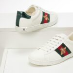 Giày Gucci Ace Bee thêu Ong màu trắng Like Auth