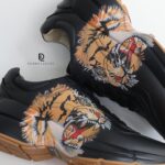 Giày Gucci Rhyton Black Tiger họa tiết đầu hổ Like Auth