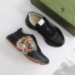 Giày Gucci Rhyton Black Tiger họa tiết đầu hổ Like Auth