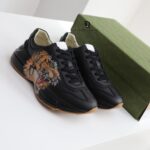 Giày Gucci Rhyton Black Tiger họa tiết đầu hổ Like Auth