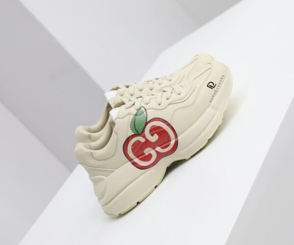 Giày Gucci Rhyton GG Apple Sneaker Like Auth