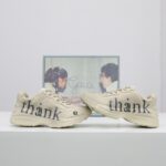 Giày Gucci Rhyton 'Think/Thank' Print Sneaker Like Auth