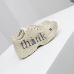 Giày Gucci Rhyton 'Think/Thank' Print Sneaker Like Auth