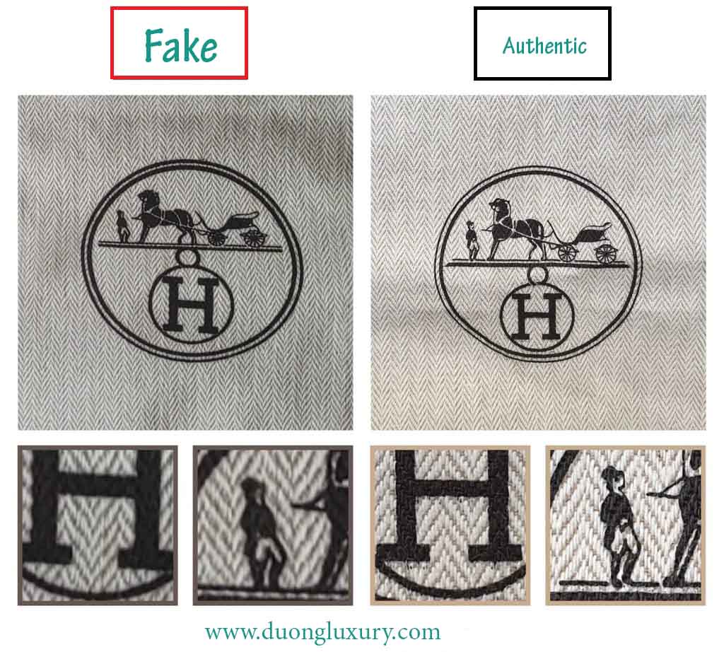 Phân biệt thật giả qua hộp và túi đựng dép của hermes