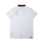 Áo Polo Gucci logo Patch white họa tiết quả dâu Like Auth