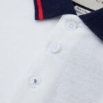 Áo Polo Gucci logo Patch white họa tiết quả dâu Like Auth