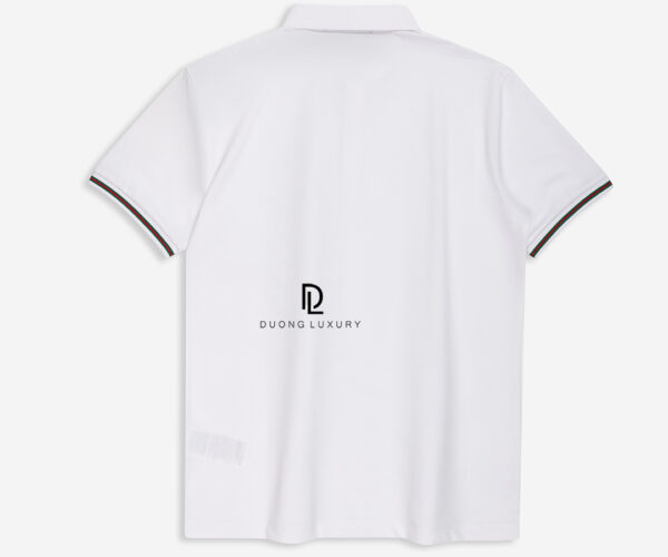 Áo Polo Gucci màu trắng logo tròn Like Auth