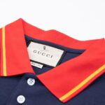 Áo Polo Gucci Onion Patch xanh navy Like Auth