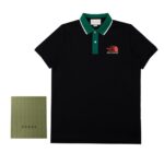 Áo Polo Gucci viền cổ xanh logo "The North Face"