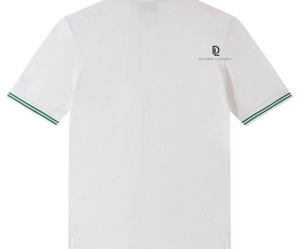 Áo Polo Gucci white họa tiết thêu ngựa màu trắng