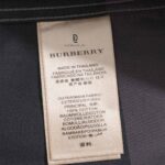 Áo sơ mi Burberry Brit Charcoal họa tiết caro sọc màu đen