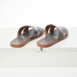 Dép Hermes Izmir Sandal Like Auth đế gỗ tag vân cá sấu