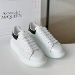 Giày Alexander McQueen gót da đen Like Auth