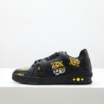 Giày Louis Vuitton LV Trainer Sneaker Tiger Black Like Auth