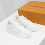 Giày Louis Vuitton LV Trainer White Full trắng Like Auth