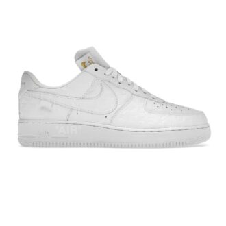 Giày Louis Vuitton x Nike Air Force 1 Low White siêu cấp