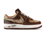 Giày Nike Air Force 1 Low x Louis Vuitton Monogram Brown siêu cấp