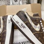 Giày AF1 LV nâu Like Auth