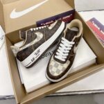 Giày AF1 LV nâu Like Auth