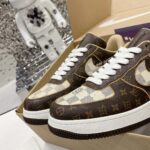 Giày AF1 LV nâu Like Auth