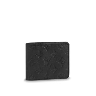 Ví Louis Vuitton Multiple Wallet Monogram màu đen hoa dập chìm like auth 1:1
