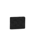 Ví ngắn LV Multiple Wallet da nhăn họa tiết hoa monogram dập chìm like auth 1:1