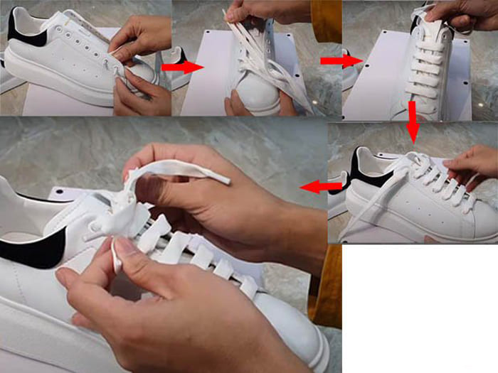 Chi tiết cách buộc dây giày độc đáo sẽ thay đổi phong cách của bạn rất lạ