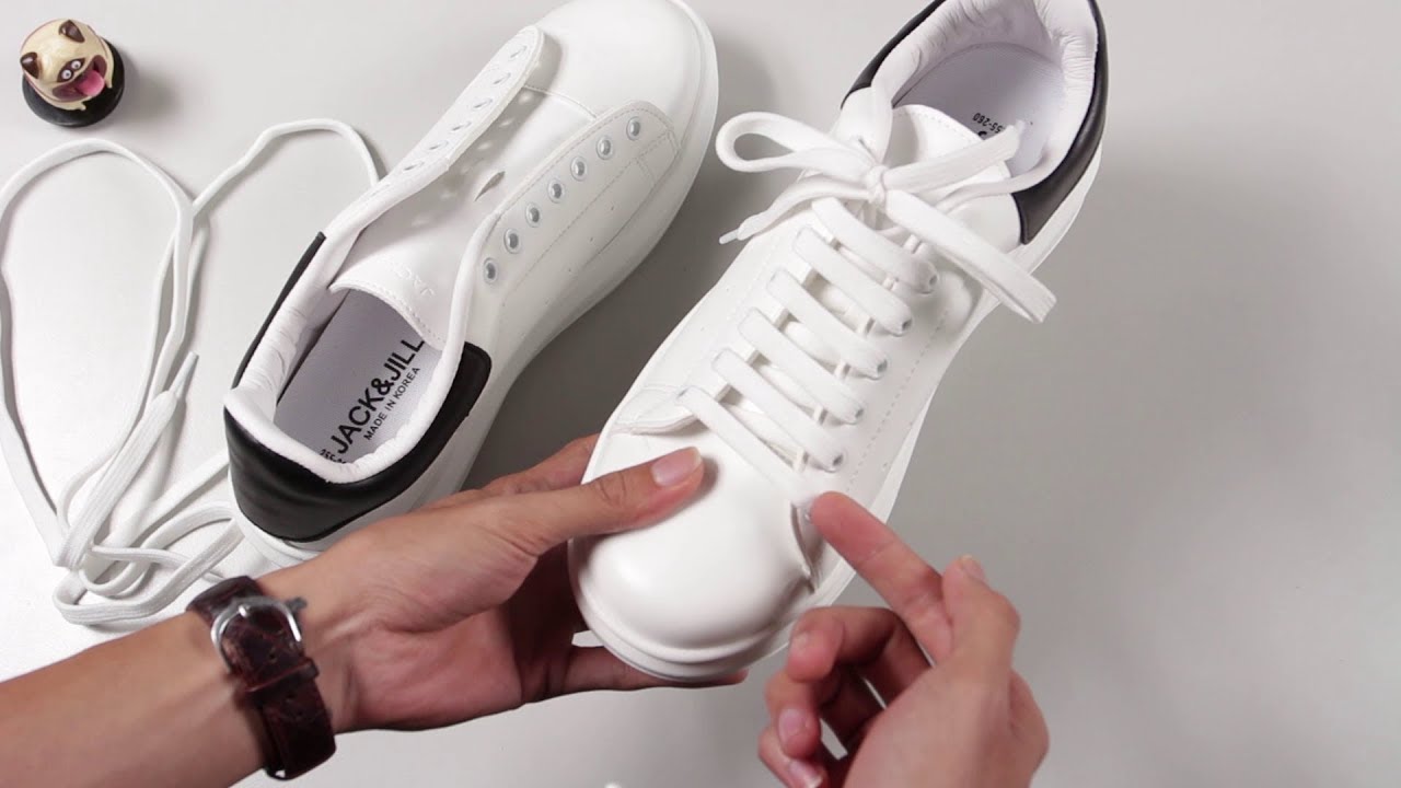 Thể hiện chất riêng của mình qua cách buộc dây giày đúng