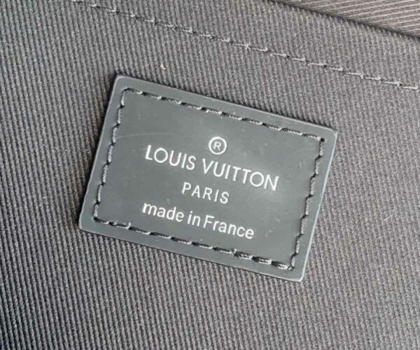 Clutch nam Louis Vuitton Pochette Jour GM caro xám đen Like Auth