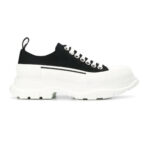 Giày Alexander McQueen Chunky Sole Black White Like Auth